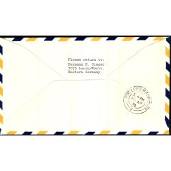 Luftpost Brev fra Uganda til Mauritius - 25 - 4 -70