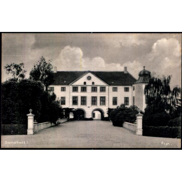 Sandholt - Fyn - F.D.B. Papir Serie 40 F - Ubrugt