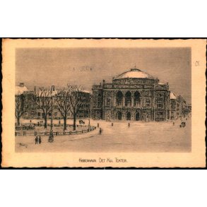 K�benhavn - Det kongelige Teater -  Stender Eneret