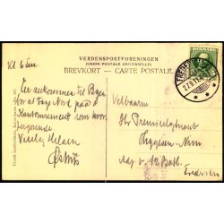 Fredericia Banegaard - Dansk Lystryk 371 - Ubrugt