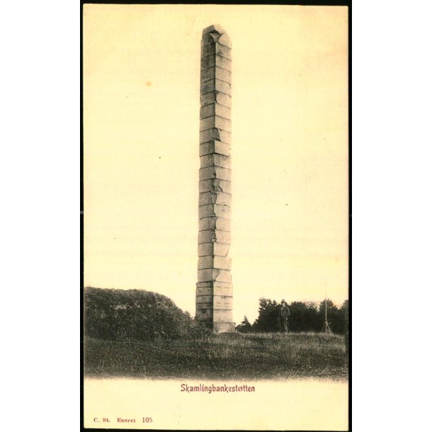 Skamlingsbankest�tten - C. St. 105 - Ubrugt