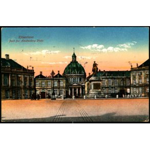  K�benhavn - Parti fra Amalienborg Plads - Ed.F. Ph. 2307