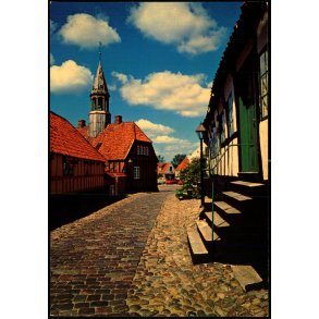Ebeltoft - Overgade - Elles Offset 655 - Ubrugt - Limrest !