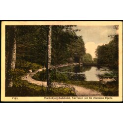 Vejle - Munkebjerg Badehotel - Skovs�en set fra Munkens Hjerte - Chr. Pedersen 76 - Ubrugt