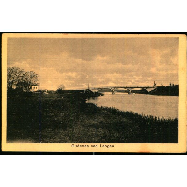Gudenaa ved Langaa - J.J.N. 8305 - Ubrugt