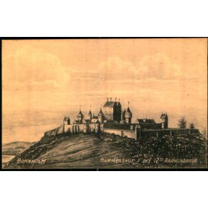 Bornholm - Hammershus i det 12 te Aarhundrede - Frits Srensens Bogh. 95 - Ubrugt