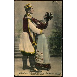 Gerda Krum-Nathansen og Holger Reenberg - Den glade Enke - Alex Vincent 1357 - Brugt - Svage hjrner