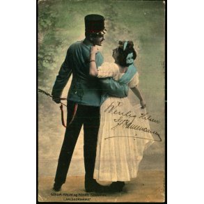 Gerda Krum og Henry Seemann i Valsedrmme  - Alex Vincent 1664 - Brugt