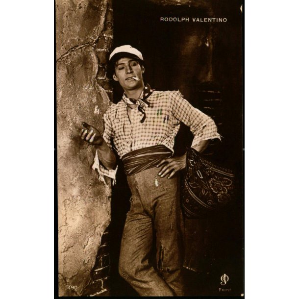 Rodolph Valentino - Chr. Olsens Kunstforlag 490