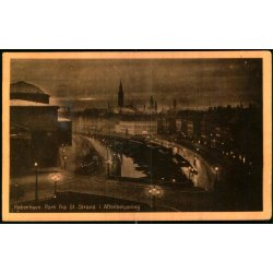K�benhavn - Parti fra Gl.  Strand i Aftenbelysning - Stender K. 117 - Brugt