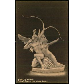 Mus�et ved Kildekrog - Rudolf Tegner - Eros forlader Psyke - Nordisk Kunst u/n - Ubrugt