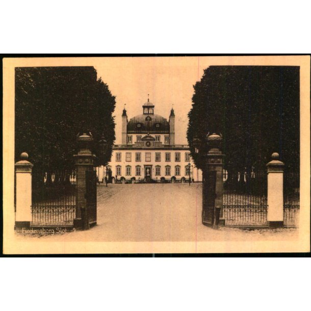 Fredensborg Slot - Gudmunds Bogh. 62756 - Ubrugt