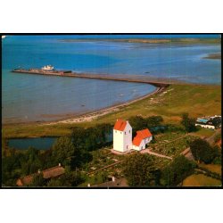 Kirken - Endelave - Center Air Luftfoto 82214 - Brugt