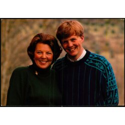 Dronning Beatrix - Prins Willem Alexander - Holland - spanjersberg 019 - Ubrugt