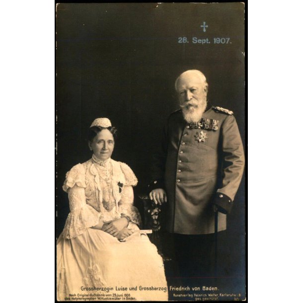 Storhertug Louise - Frederich von Baden - Walther 30 - Ubrugt