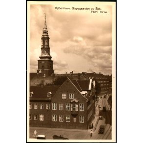 Kbenhavn -  Bispegaarden og Sct. Petri Kirke - Chr. Olsen 955