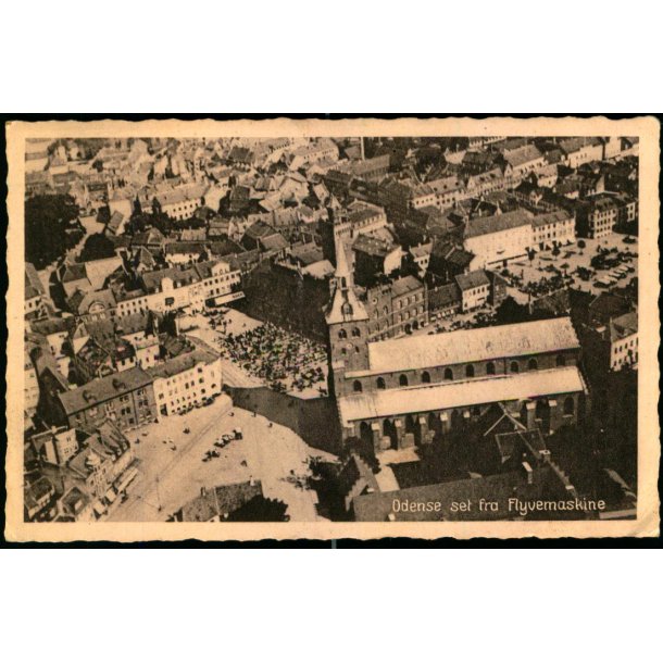 Odense set fra Flyvemaskine - Stender O. 149 - Brugt