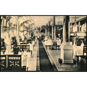 Grand Hotels Cafe og Restaurant - Odense - Hjalmar Grupes Bogh. u/n - Ubrugt