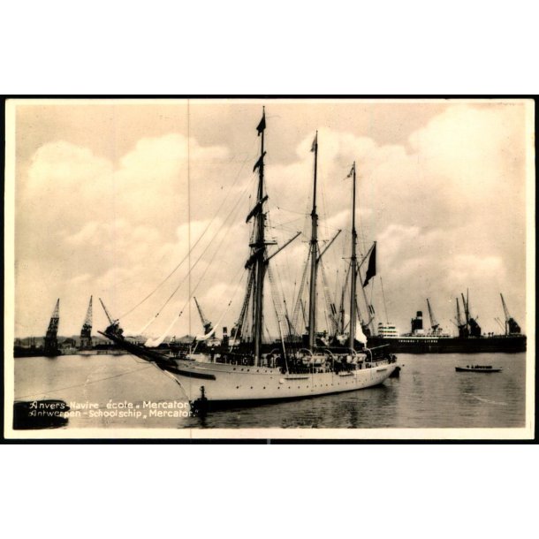 Antwerpen - Schoolschip "Marcantor" - R. Van Loo 151 - Ubrugt