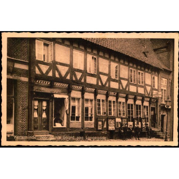Kerteminde - Den gamle Gaard fra Langegade - Eneret 3001 - Brugt