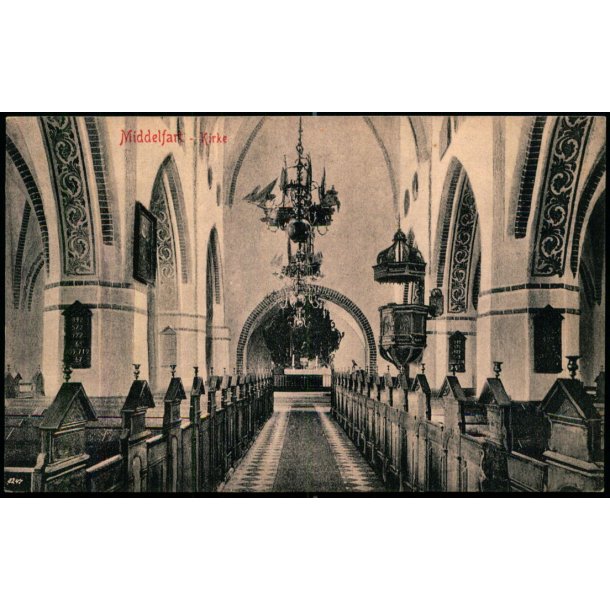 Middelfart Kirke - J.G. Kreutzers Papir 36 - Ubrugt