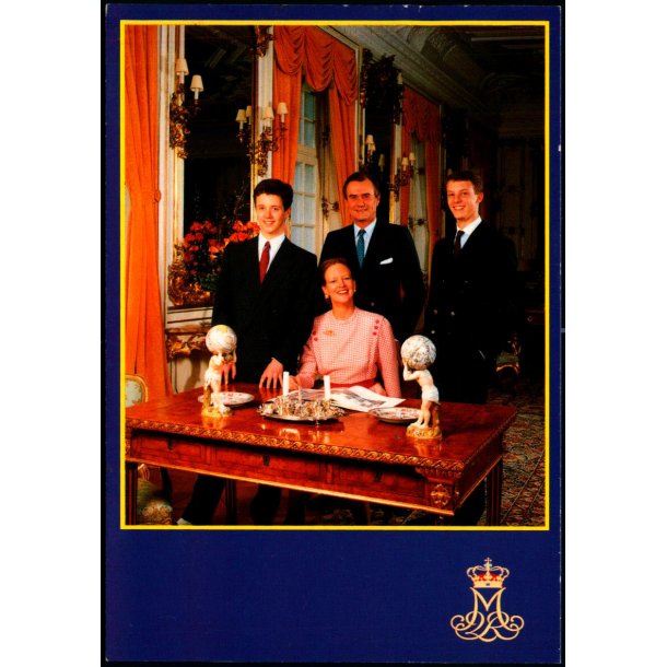 Den Kongelige Familie - Top Card T 153 - Ubrugt
