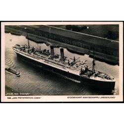 S/S JAN PIETERZOON COEN" - K.L.M. 44 - Ubrugt