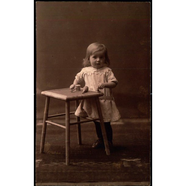 Fotokort Ukendt - Pige - Ubrugt