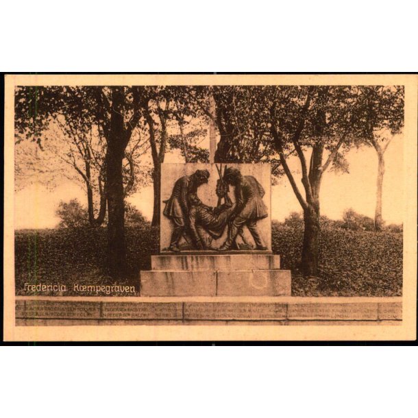 Fredericia - K�mpegraven - J.A.F. 1075 - Ubrugt