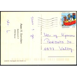 Sandvig - Strandgade med Ulfeldts Hus - Colbergs Bogh. 8316 - Brugt