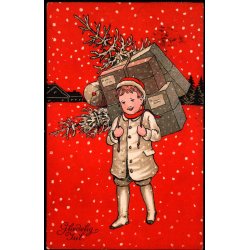 SNEJBJERG p Postkort