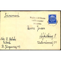 Censurbrev fra Tyskland  15 - 6 - 36 - Til Nykbing F.