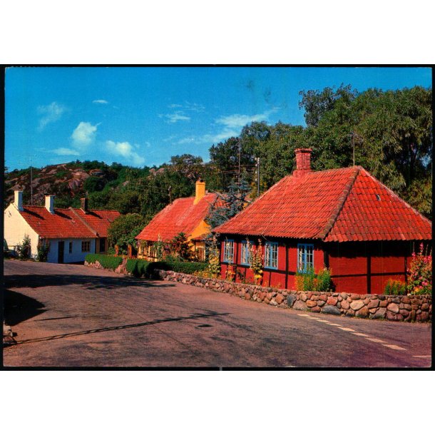 Sandvig - Strandgade med Ulfeldts Hus - Colbergs Bogh. 8316 - Brugt