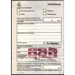 Postkvittering - 4 - 5 - 87