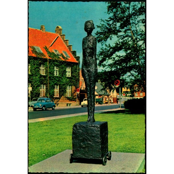Holstebro - Pigen paa Krren - Holpap 49 708/19 - Brugt