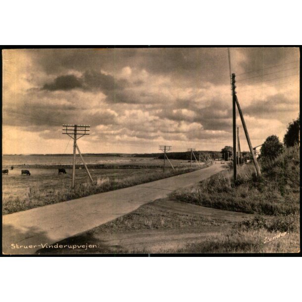 Struer - Vinderupvejen - Stender S. 1028 k - Ubrugt