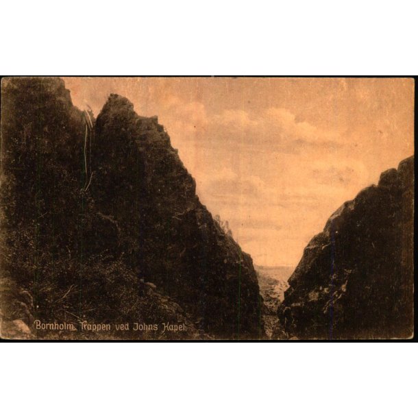 Bornholm - Trappen ved Johns Kapel - Frits Srensen 2552 - Brugt