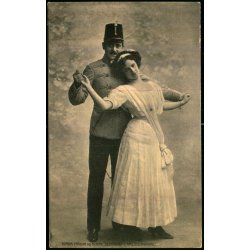 Gerda Krum og Henry Seemann i Valsedrmme  - Alex Vincent 1672 - Ubrugt