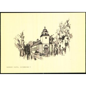 Nordre Kapel - Nyk�bing F. - Plantryk u/n - Ubrugt