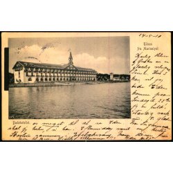 Hilsen fra Marienlyst - Badehotellet - K. 7354 - Brugt