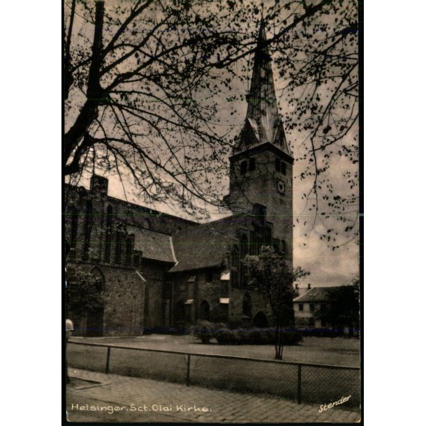 Helsingr - Sct.Olai Kirke  - Stender  H. 1019 K - Ubrugt