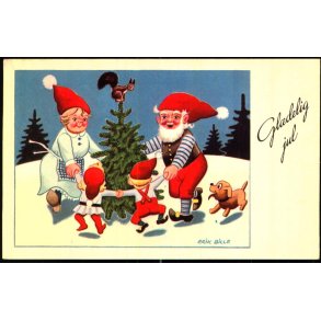 Erik Bille - Gldelig Jul - Serie 135 - Brugt