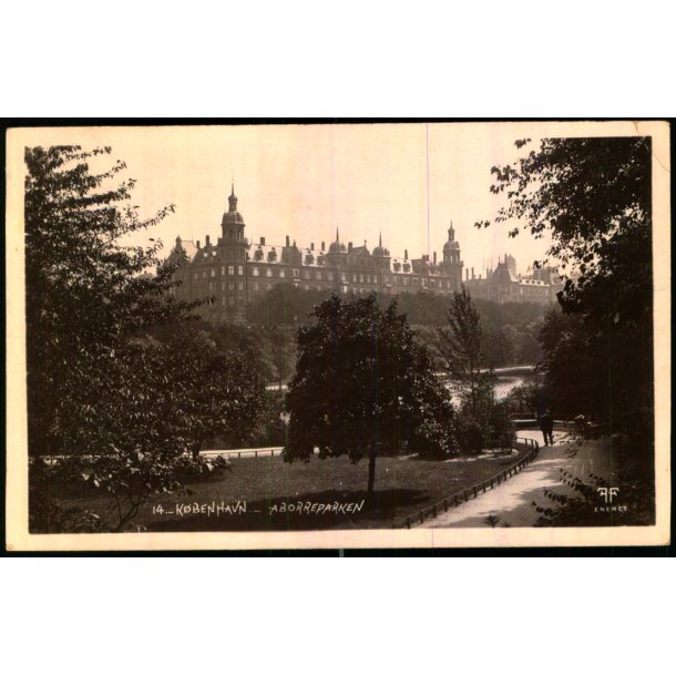 Kbenhavn - Aborreparken - Fotografisk Forlag 14 - Brugt - Svagt hjrne !