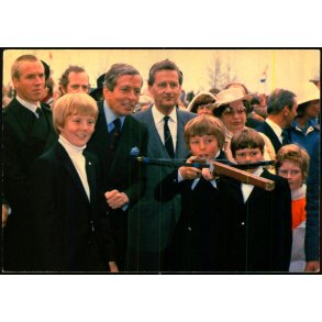 Prins Claus med S�nner - Holland -  spanjersberg  841 - Ubrugt