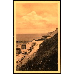 Strand ved Tisvildeleje - K. Poulsens Bogh. 33977 - Brugt