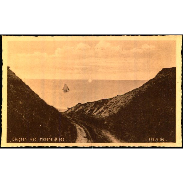 Slugten ved Helene Kilde - Tisvilde - E. Ramlaus Bogh, 46037 - Ubrugt