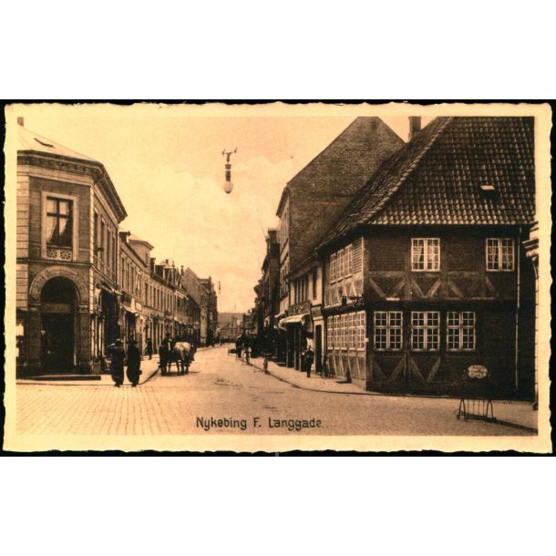 Nyk�bing F. -  Langgade - Stender N.F. 36 - Ubrugt
