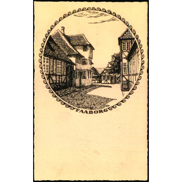 Faaborg - David J. Bagers Bogh.  u/n  - Ubrugt