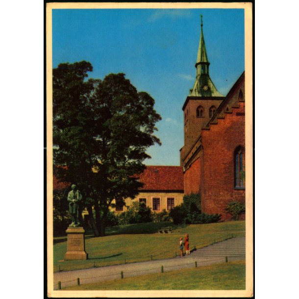 Eventyrhaven m. H.C. Andersens Statue -  Odense - Stender 5605 - Brugt