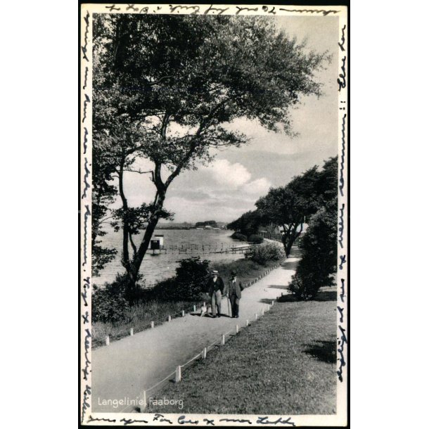 Langelinie - Faaborg - Ole Bagers Bogh. 78653 - Brugt